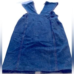 VINTAGE! By Britches Great Outdoors Women’s full length denim dress, size L